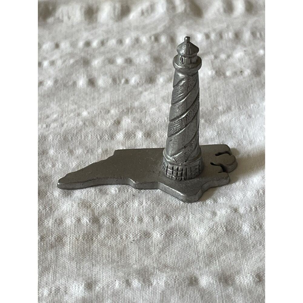 Vintage Rawcliffe Pewter I Love North Carolina State 1984 Collectible Figurine